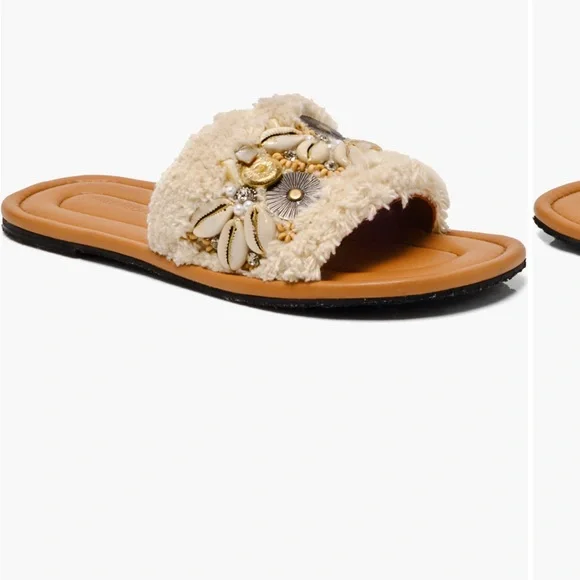 Free People Shipwreck Shell Slide Sandal - Picture 6 of 6